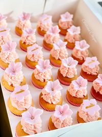 mini cupcakes in thema