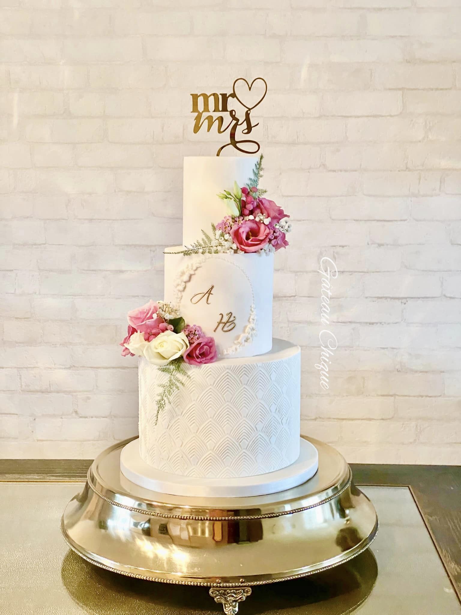 bruidstaarten, sweet table en high tea - Gateau Chique foto 1